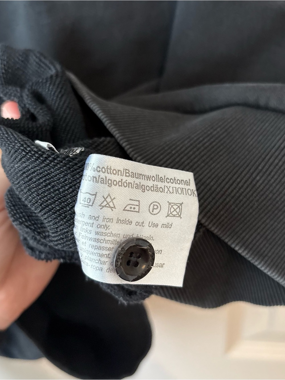 Boss Charcoal Black Polo Pullover HUGO BOSS - Picture 6 of 10